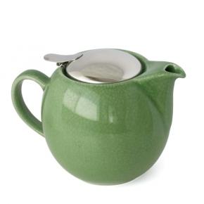 Afbeelding Crackle teapot green