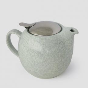 Afbeelding Crackle teapot bluegrey