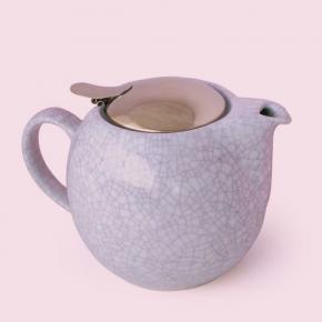 Afbeelding Crackle teapot lavendel