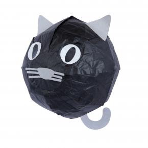 Afbeelding Papieren Zwarte Kat