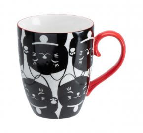 Afbeelding Lucky Cat Cup black 