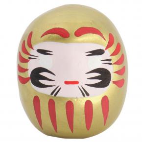 Afbeelding Daruma klein gold 