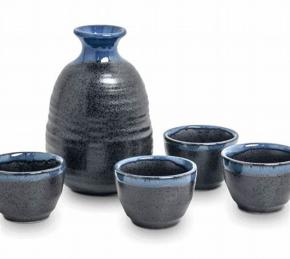 Afbeelding Sake set blue 