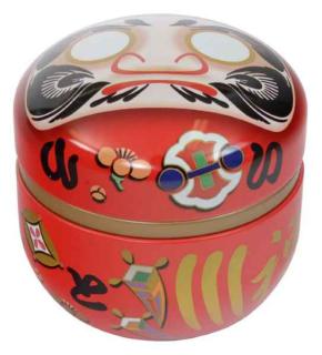 Afbeelding Theebus Daruma rood