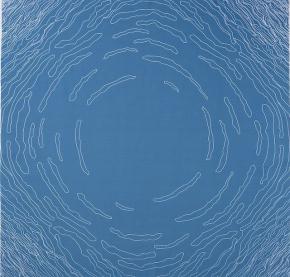 Afbeelding Furoshiki Clouds Lightblue