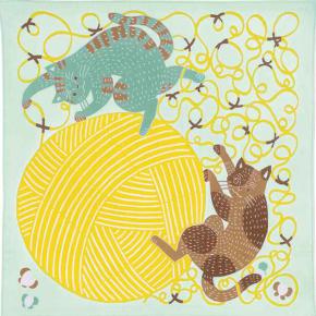 Afbeelding Kata Kata Cat & Ball Light blue