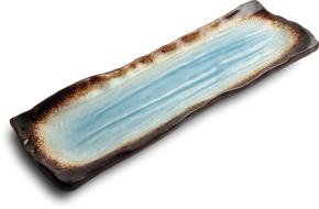 Afbeelding Blue plate long 