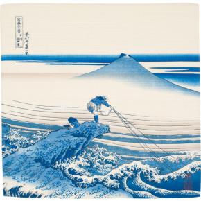 Afbeelding Ukiyoe Lone Fisherman